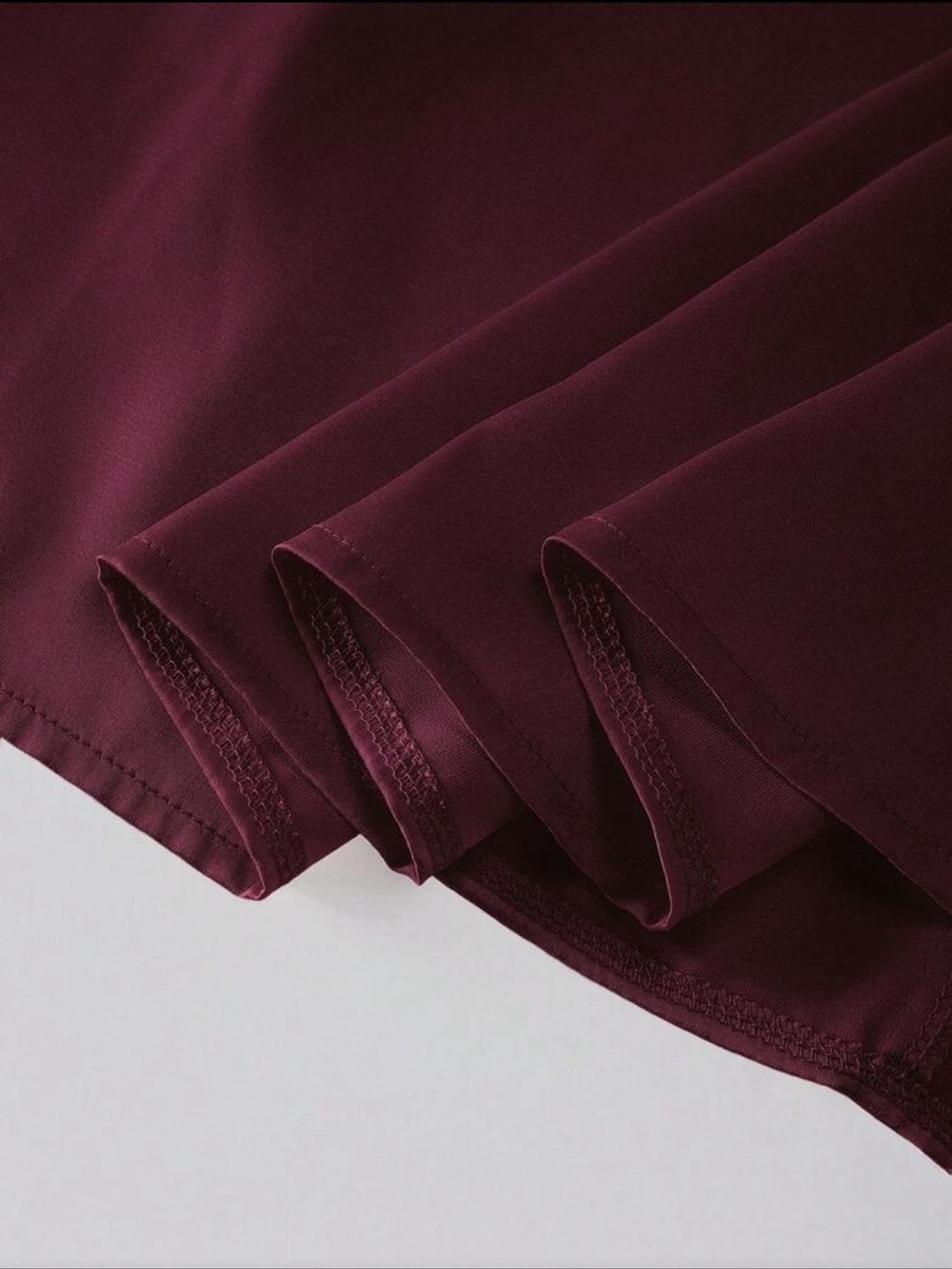 NWOT: Elegant Sleeveless Satin Dress with Waist Tie - Picture 7 of 7